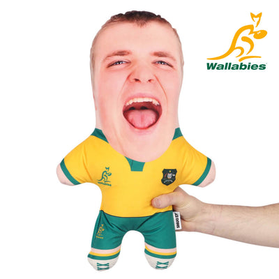 Australia Rugby Face Pillow