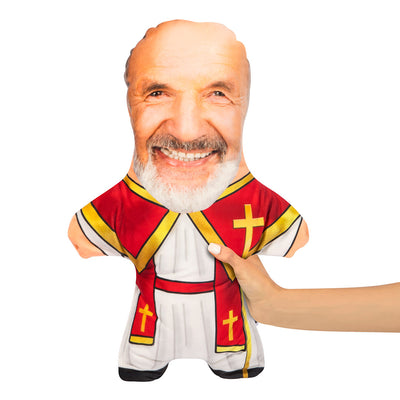 Pope Face Pillow